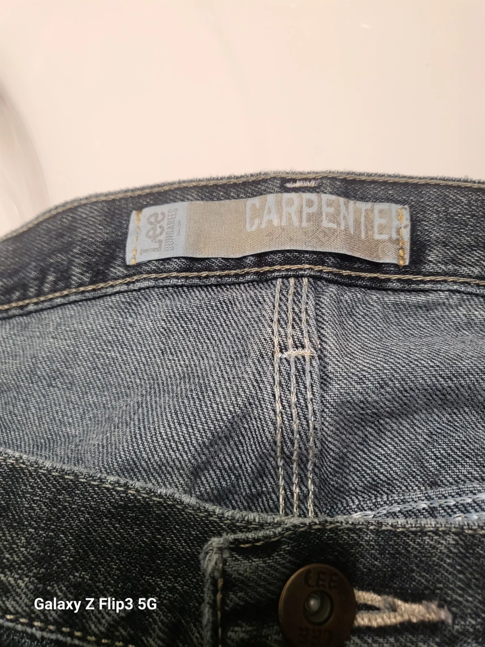 Lee Men's Relaxed Carpenter Jeans in Blue Pre-owned 38/32